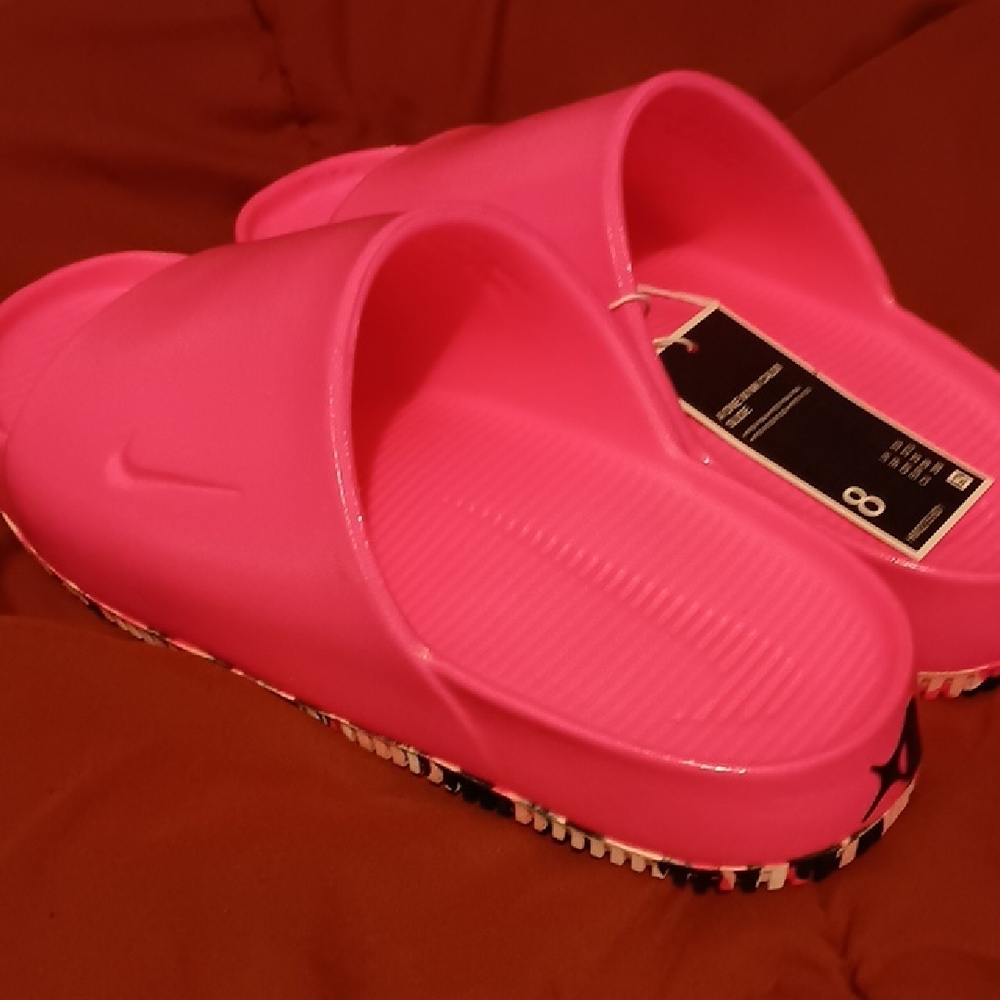Nike A'one W NK Calm Bright Pink Slide Sandals